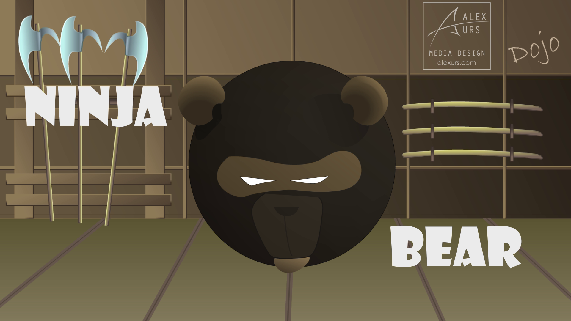 Ninja Bear animation screenshot